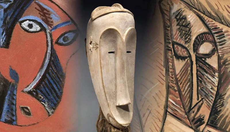 On voit bien l'influence de la culture africaine en comparant les masques en bois Africains et les visages de femmes dans "Les demoiselles d'avignon"